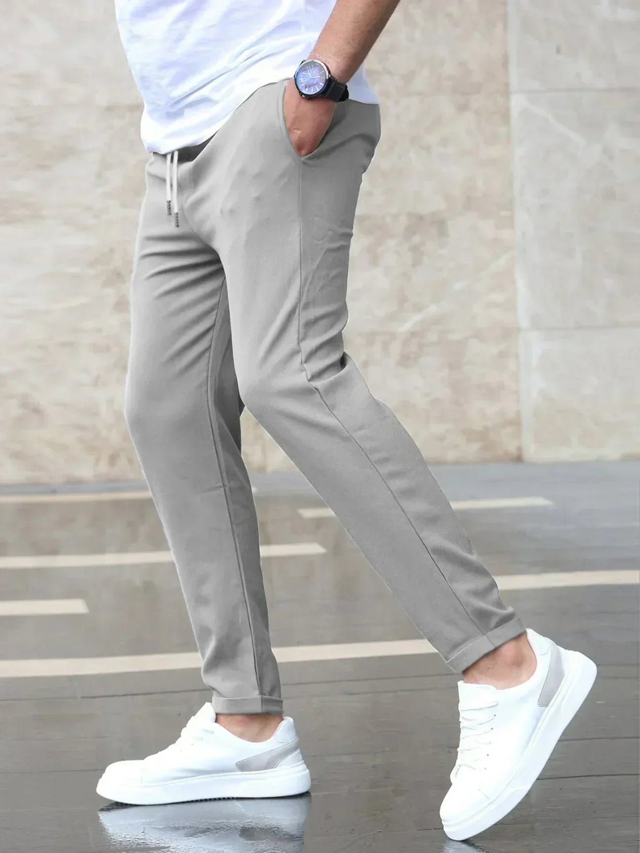 Men's Slim Fit Jogging Pants | with Drawstring