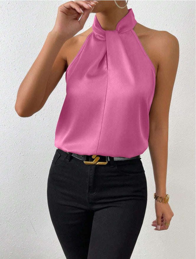 Women's Party Halter Top | Sleeveless