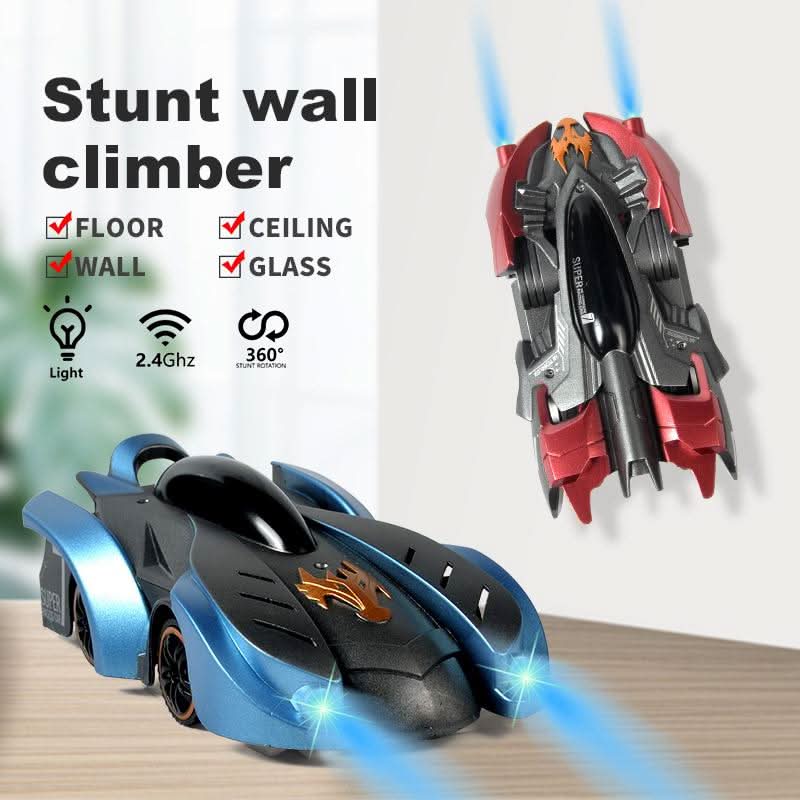 Remote Control Stunt Car for Wall and Ceiling Driving