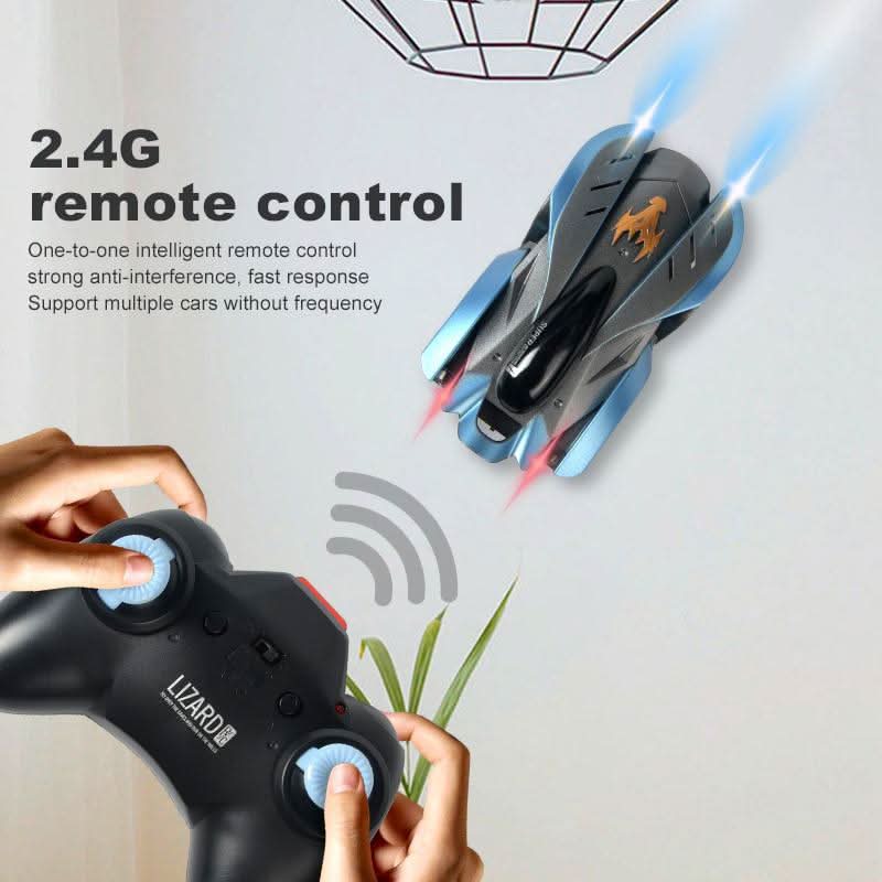 Remote Control Stunt Car for Wall and Ceiling Driving