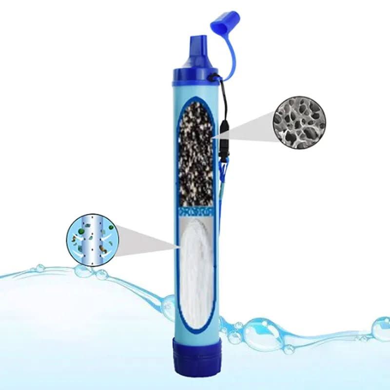 Portable Water Filter – 4-Stage Filtration System for Emergencies and Outdoor Adventures