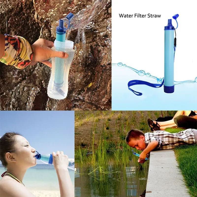 Portable Water Filter – 4-Stage Filtration System for Emergencies and Outdoor Adventures
