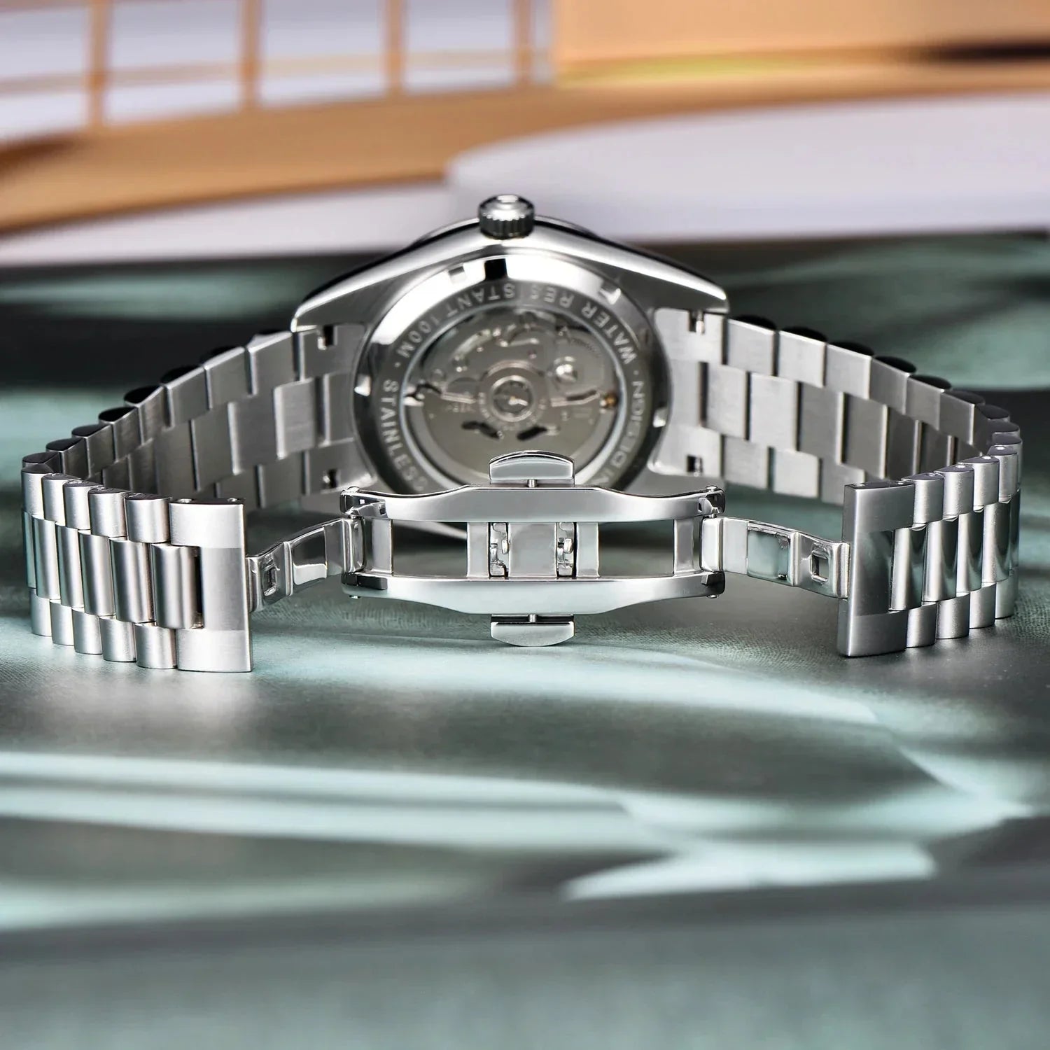 Men's Steel Belt Watch | Colorful Dial