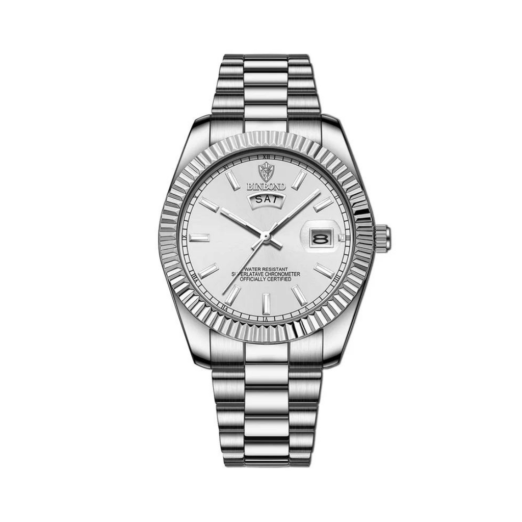Men's Steel Belt Watch | Colorful Dial