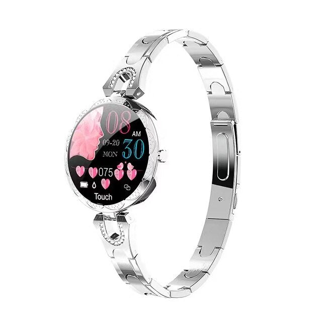 Waterproof Women's Fitness Smartwatch with Pulse Monitoring