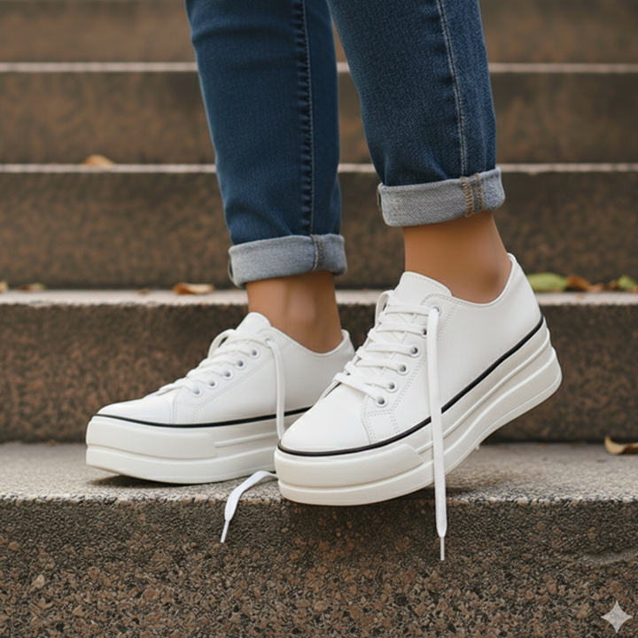 Women's Thick Sole Trainers | Leisure
