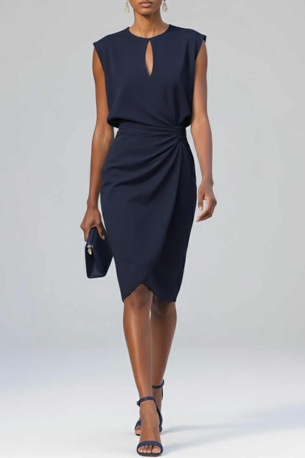 Women's Cocktail Sheath Dress | Midi