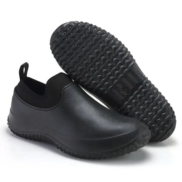 Waterproof Slip-On Work Shoes – Comfortable and Slip-Resistant Footwear for Safety