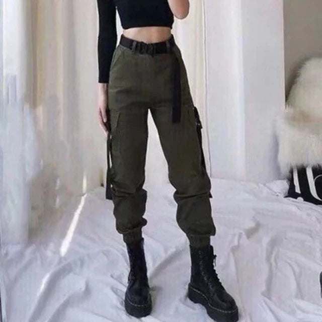 Women's Hip-Hop Cargo Trousers | Leisure