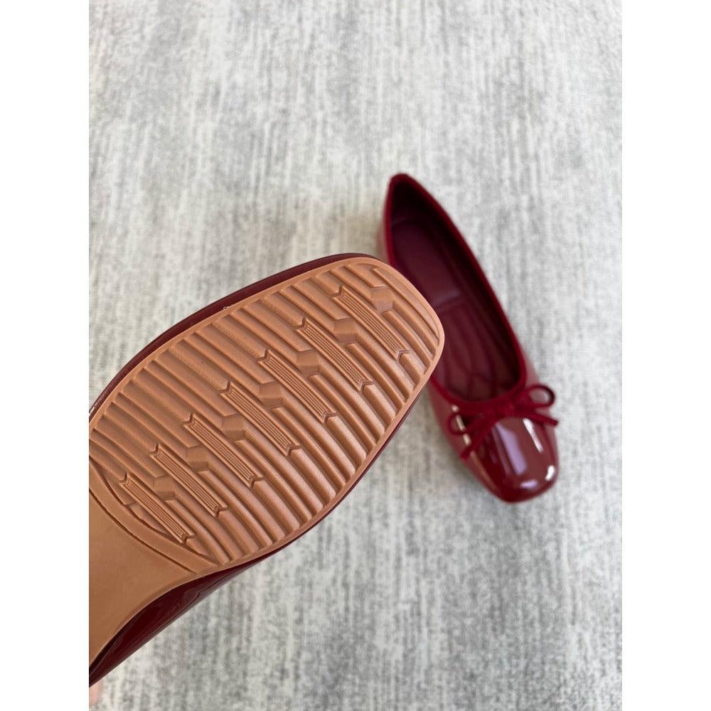 Patent Leather Ballerinas for Women - Eva