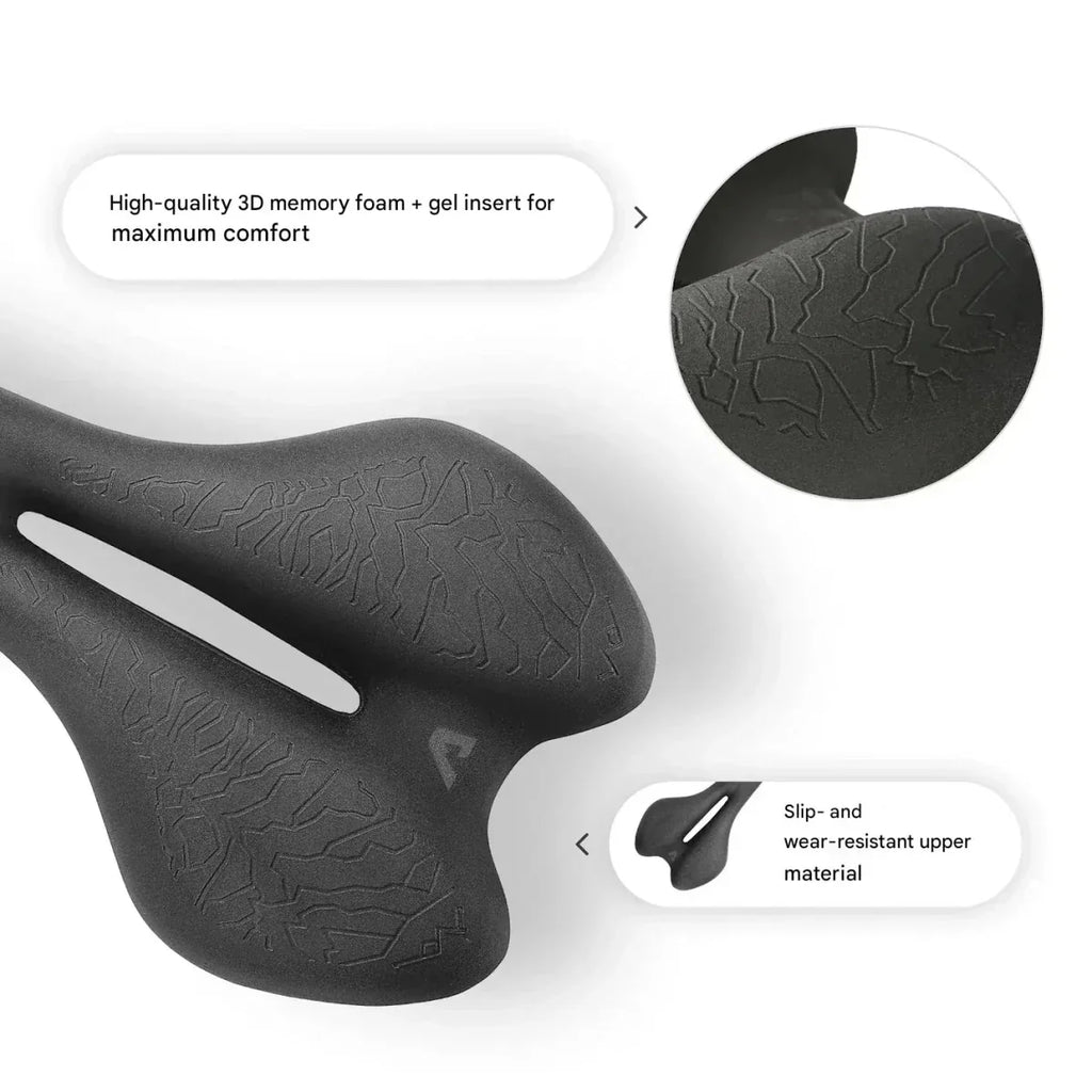 Ergonomic Bicycle Saddle with Memory Foam