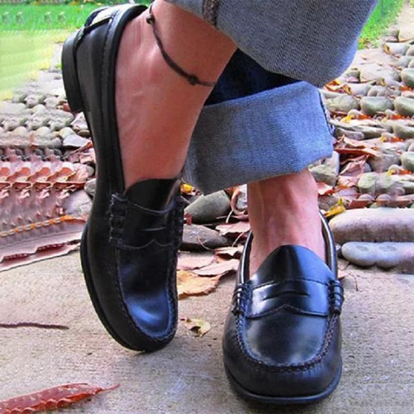 Women's Leather Loafers | Moccasin Style