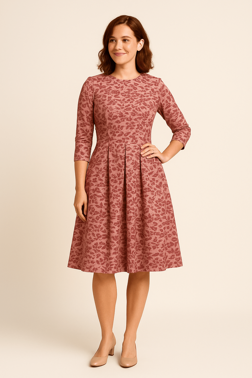 Party A-Line Dress | Floral Print