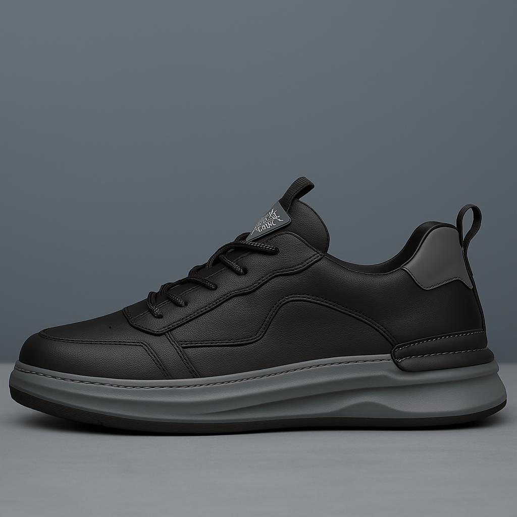 Men's Leather Trainers | Leisure