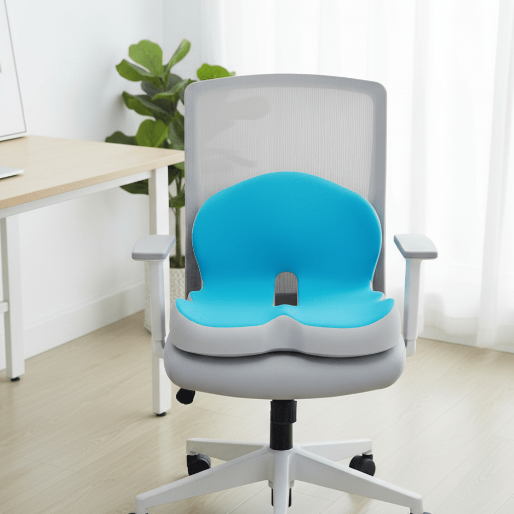 Ergonomic Lumbar Support Cushion for Office Chairs and Cars