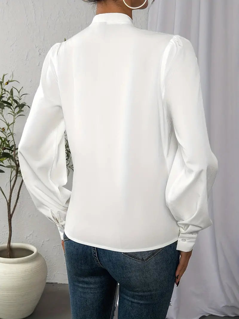 Women's Long-Sleeve Blouse | Elegant