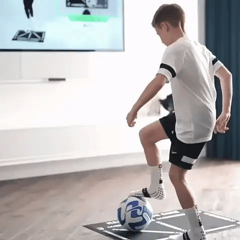 Professional Football Training Mat and Video Coaching Program