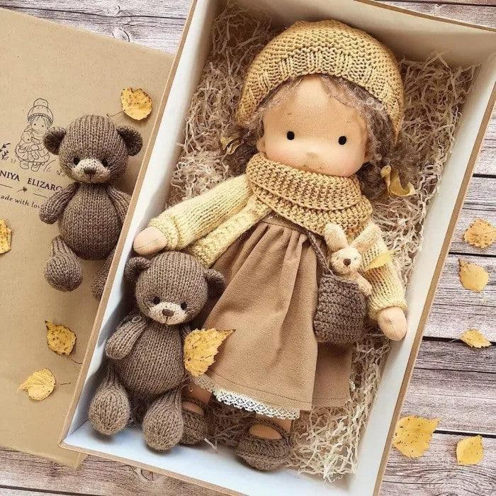 Handcrafted Winter Cuddle Doll