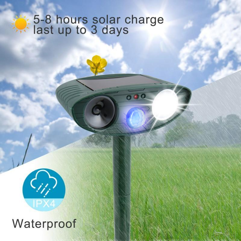 Ultrasonic Deer Deterrent - Eliminate Deer in 48 Hours