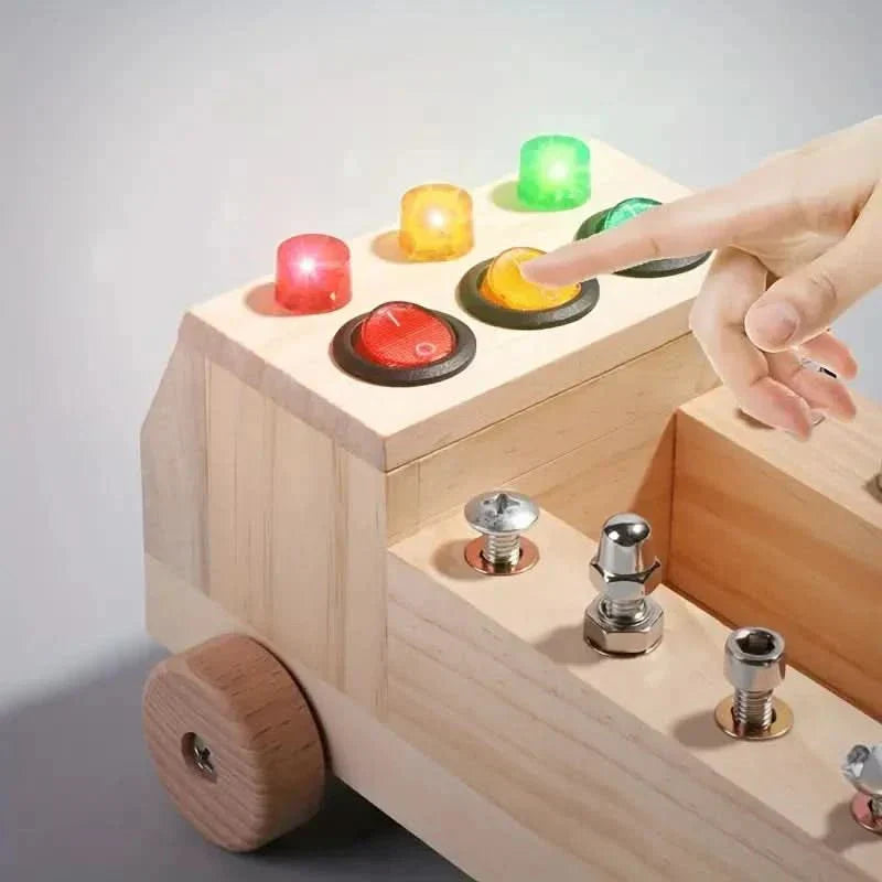 Interactive Busy Board for Enhancing Fine Motor Skills