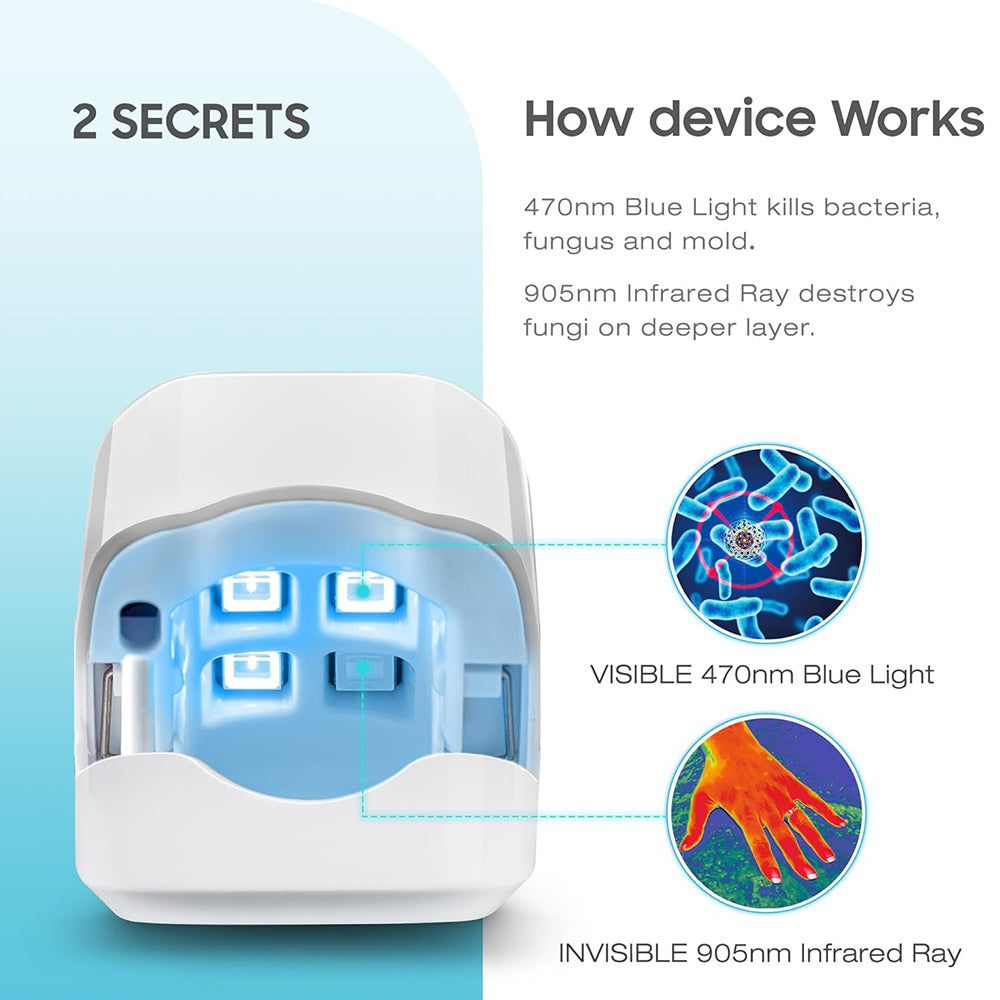At-Home Laser Device for Toenail Fungus Treatment