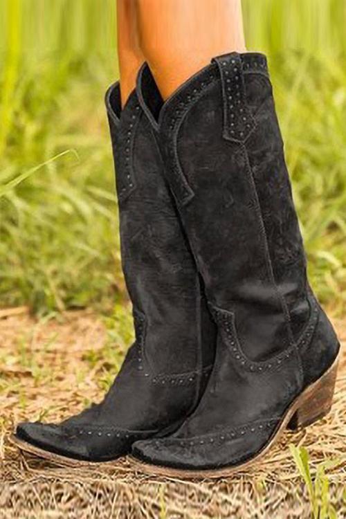 Women's Chunky Heels Boots | Rivet