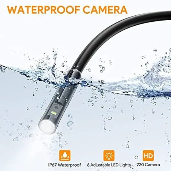 5m Cable Inspection Camera with Endoscope Functionality for Mobile Devices