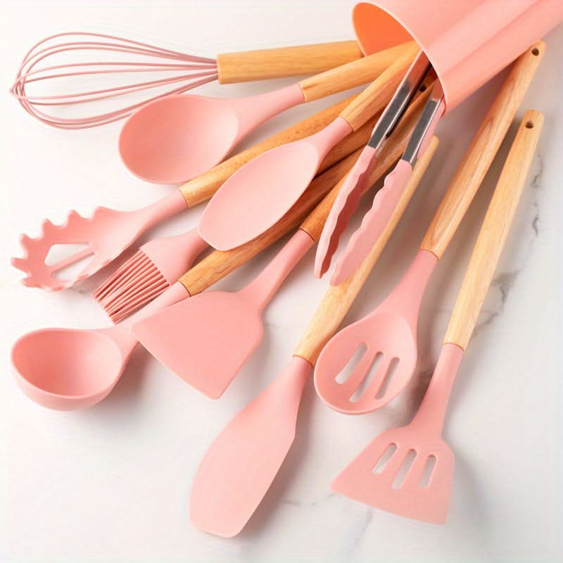 12-Piece Kitchen Silicone Set | Heat Resistant & Dishwasher Safe