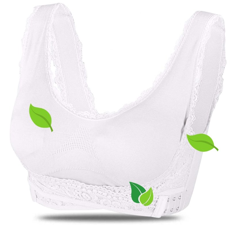 Women's Wireless Sports Bra | With Crossed Front Closure