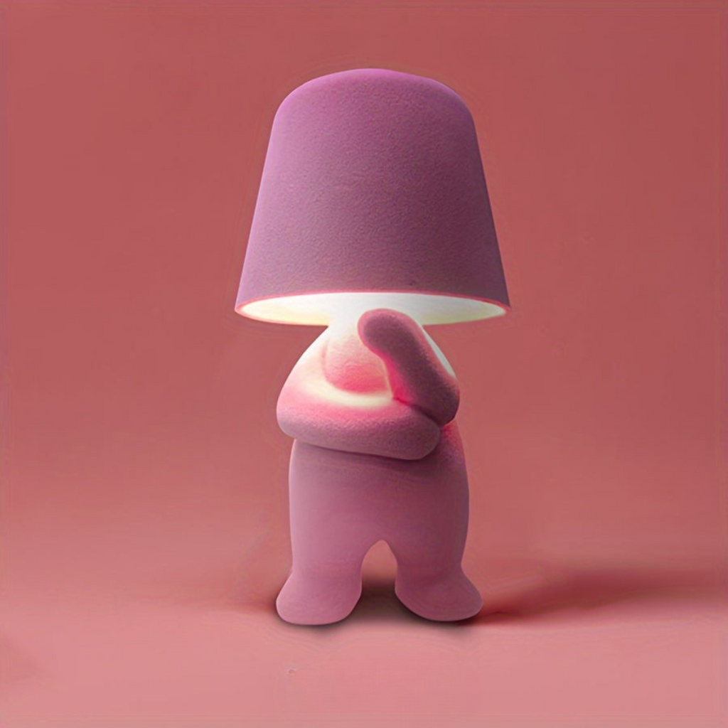 Children's Room Table Lamp | Modern Night Light | Glow-In-The-Dark Table Light