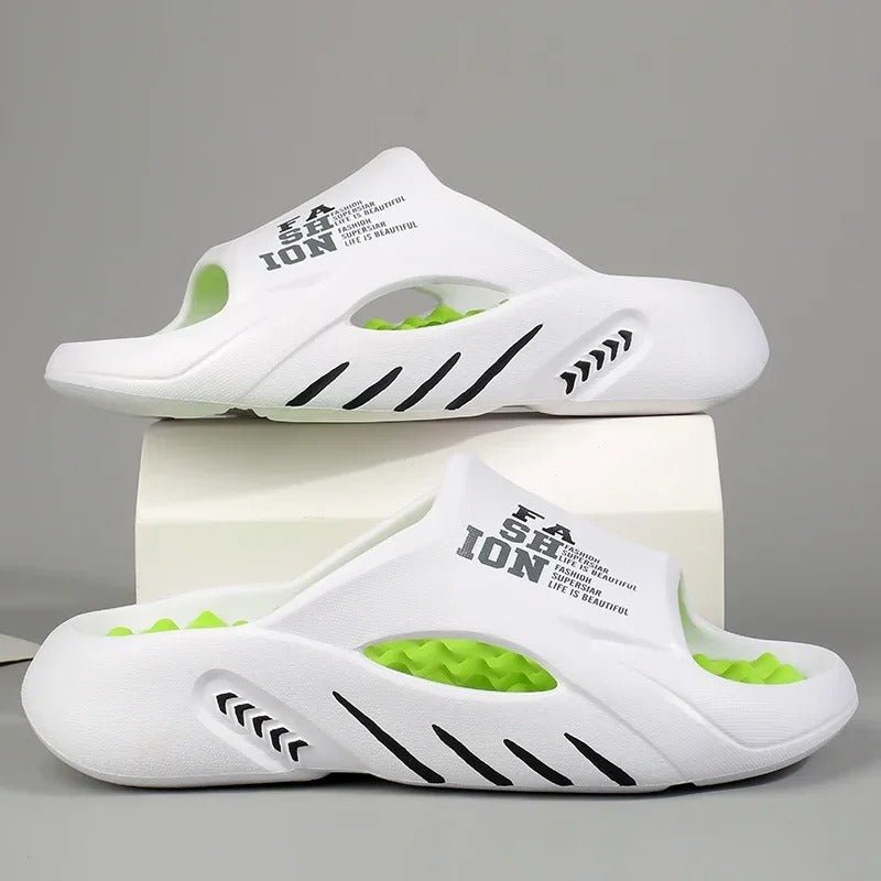 Men's Thick Sole Slippers | Anti-Slip