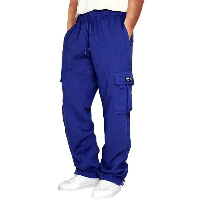 Men's Large Pockets Cargo Trousers | Loose
