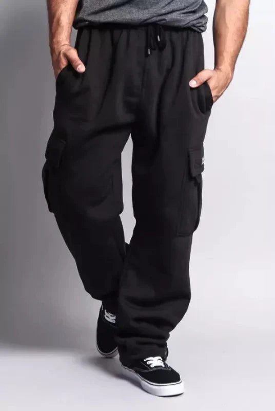 Men's Large Pockets Cargo Trousers | Loose