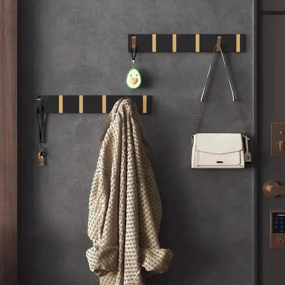 Elegant Wall Hook with Folding Design for Space-Saving Organization