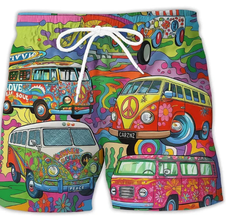 Men's Printed Surf Board Shorts | Summer