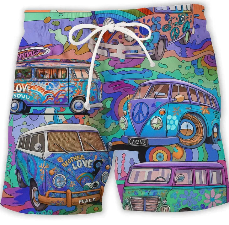 Men's Printed Surf Board Shorts | Summer