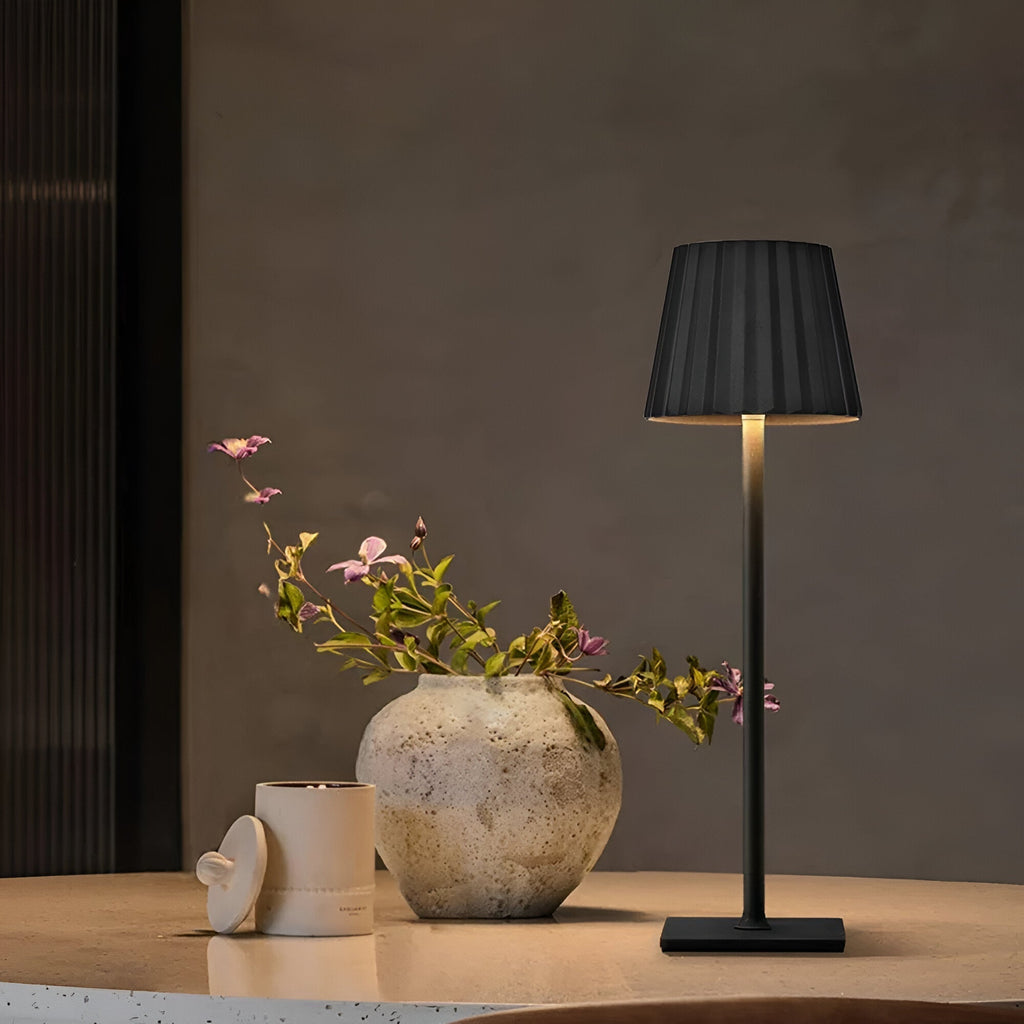 Wireless Table Lamp | Modern Battery-Powered Light for Living Room