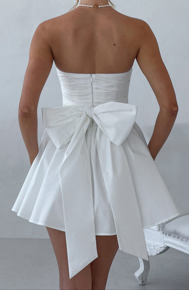 Africa Mini Dress - Ivory