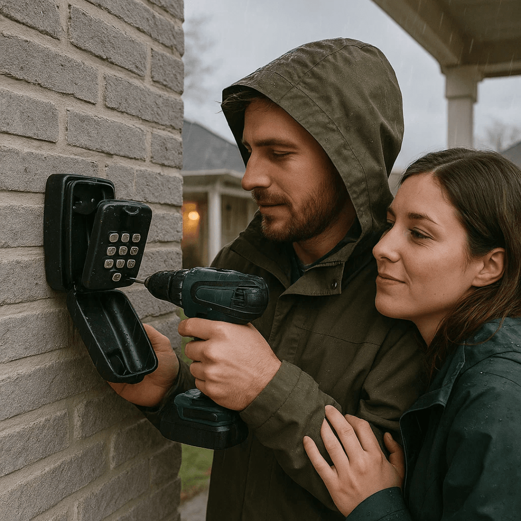 Outdoor Key Safe for Secure and Weatherproof Key Storage