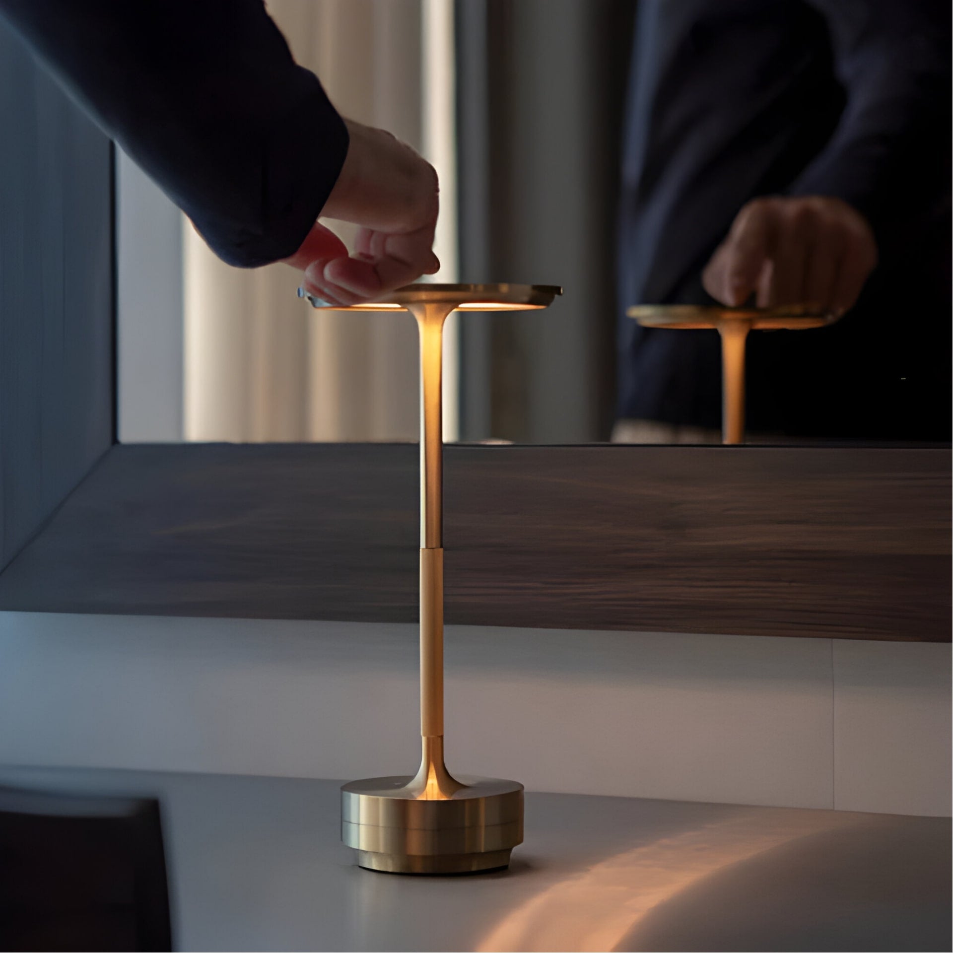 Wireless Rechargeable Table Lamp for Living Room | Versatile Desk Light