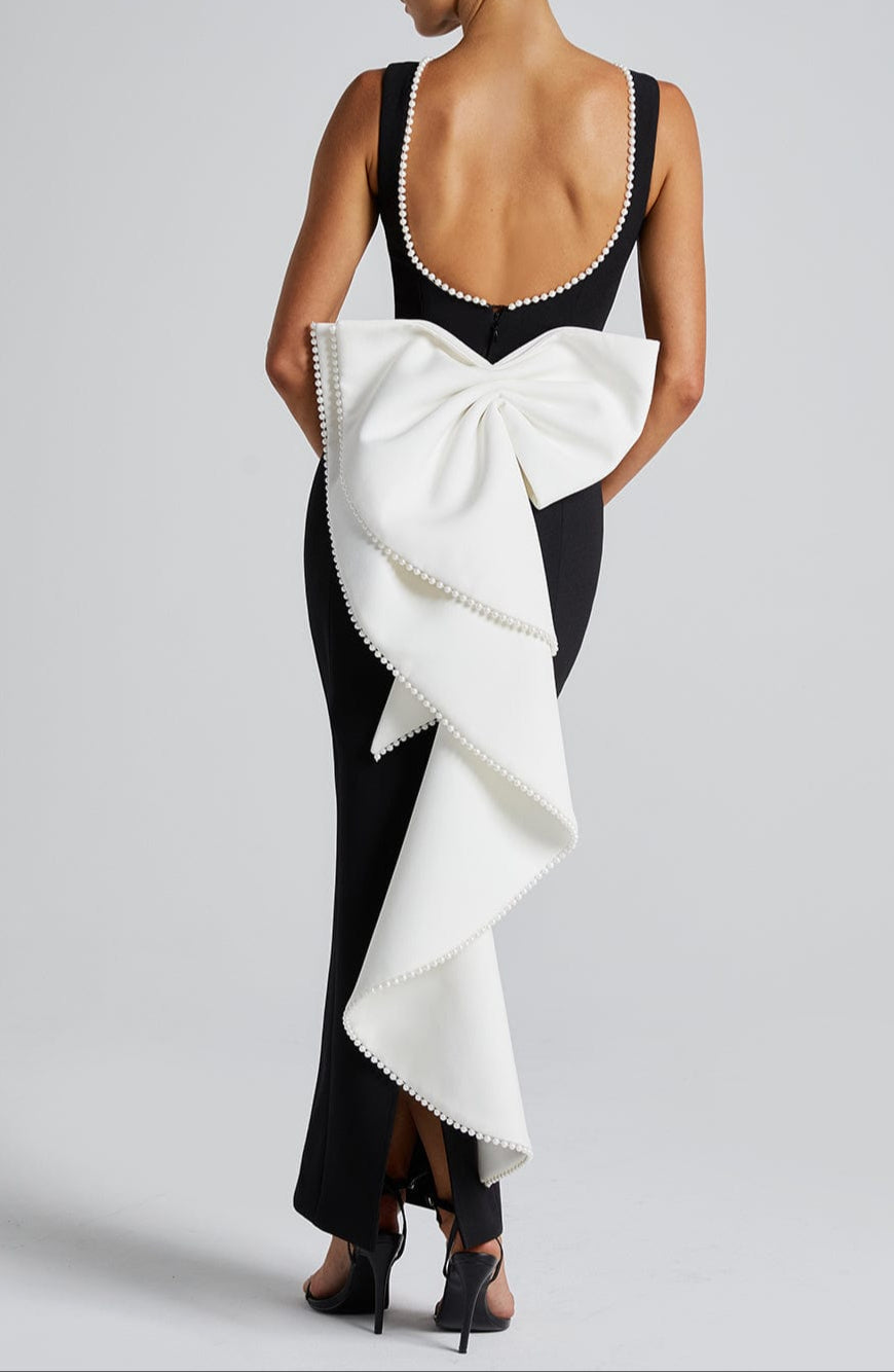 Elizabeth Midaxi Dress-Black