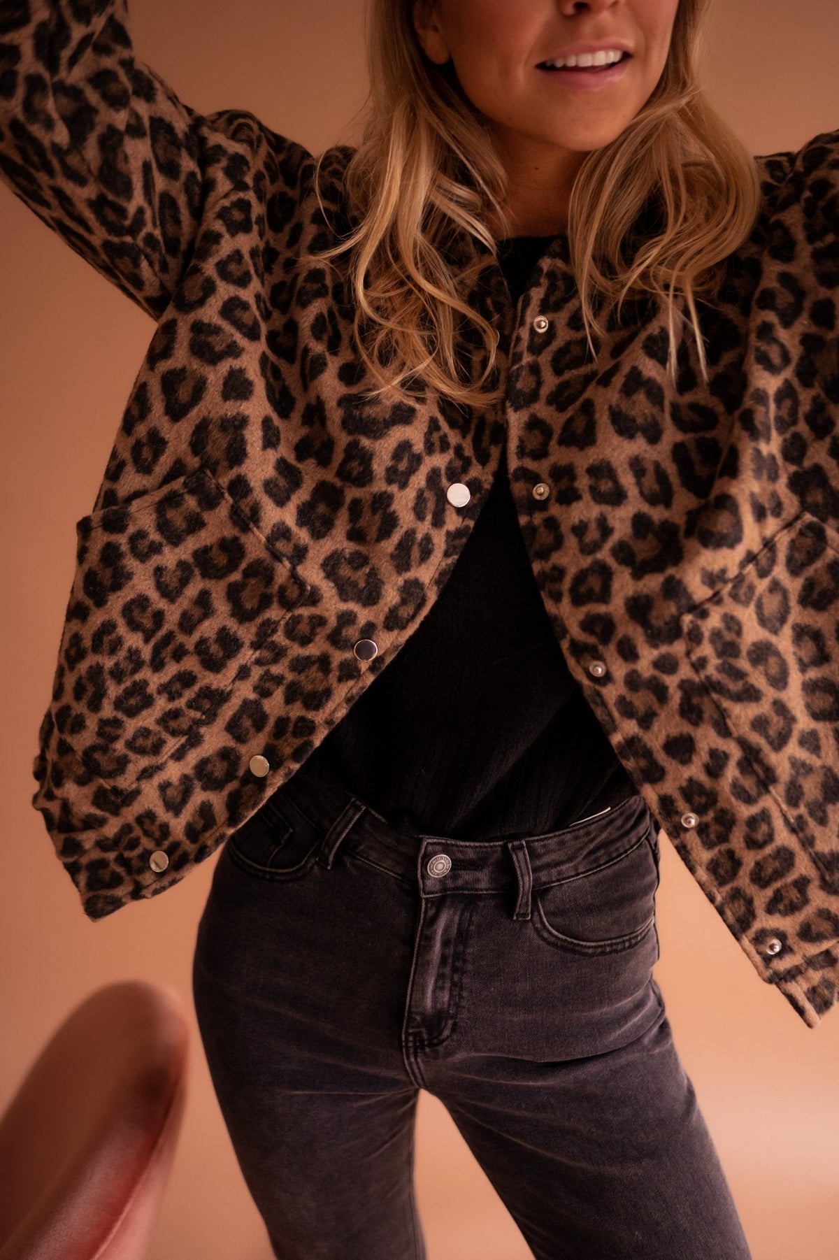 Women's Leopard Print Jacket | Trendy – Mariana Valentina