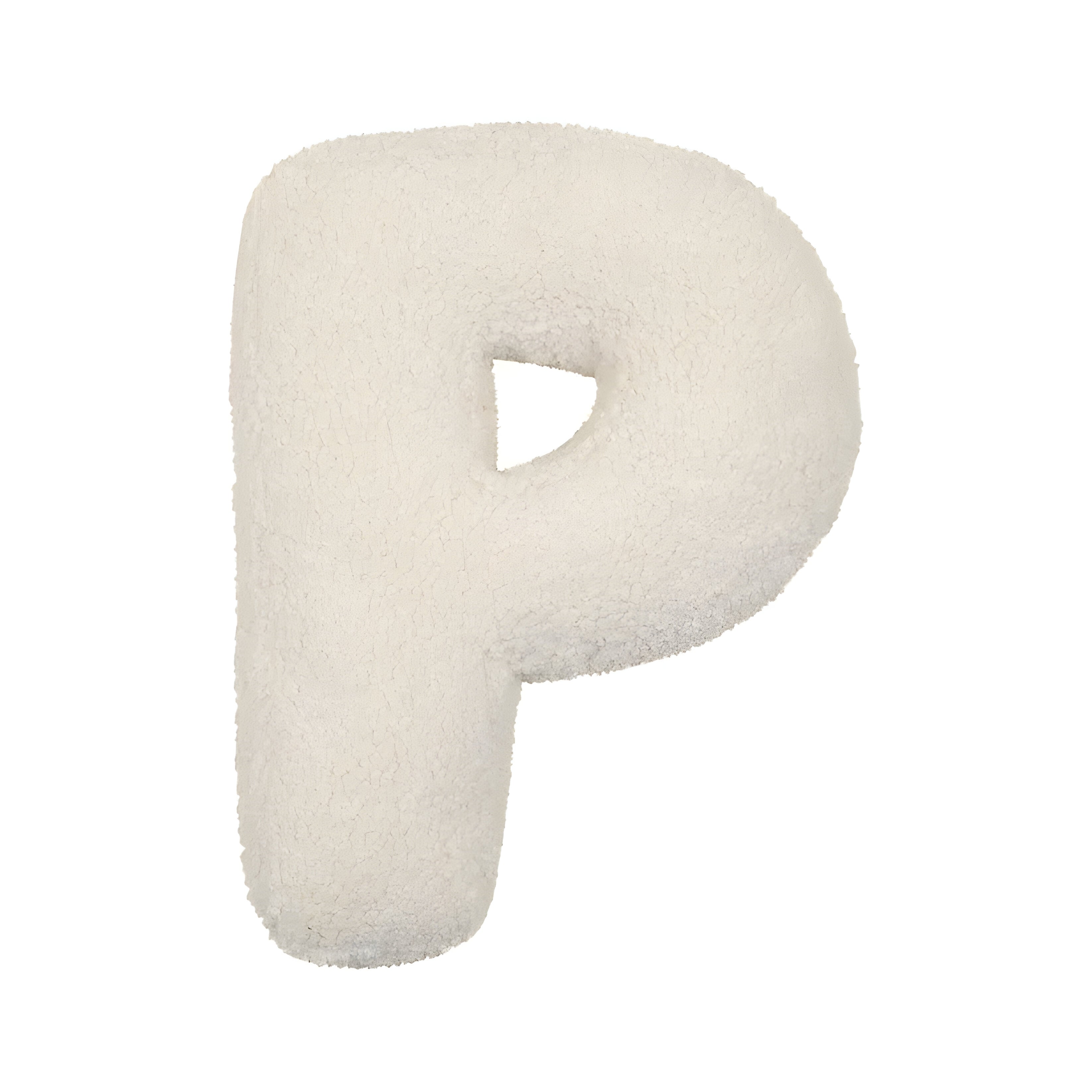 Customizable Plush Letter Cushion - Soft Decorative Accent for Sofa or Kids' Room