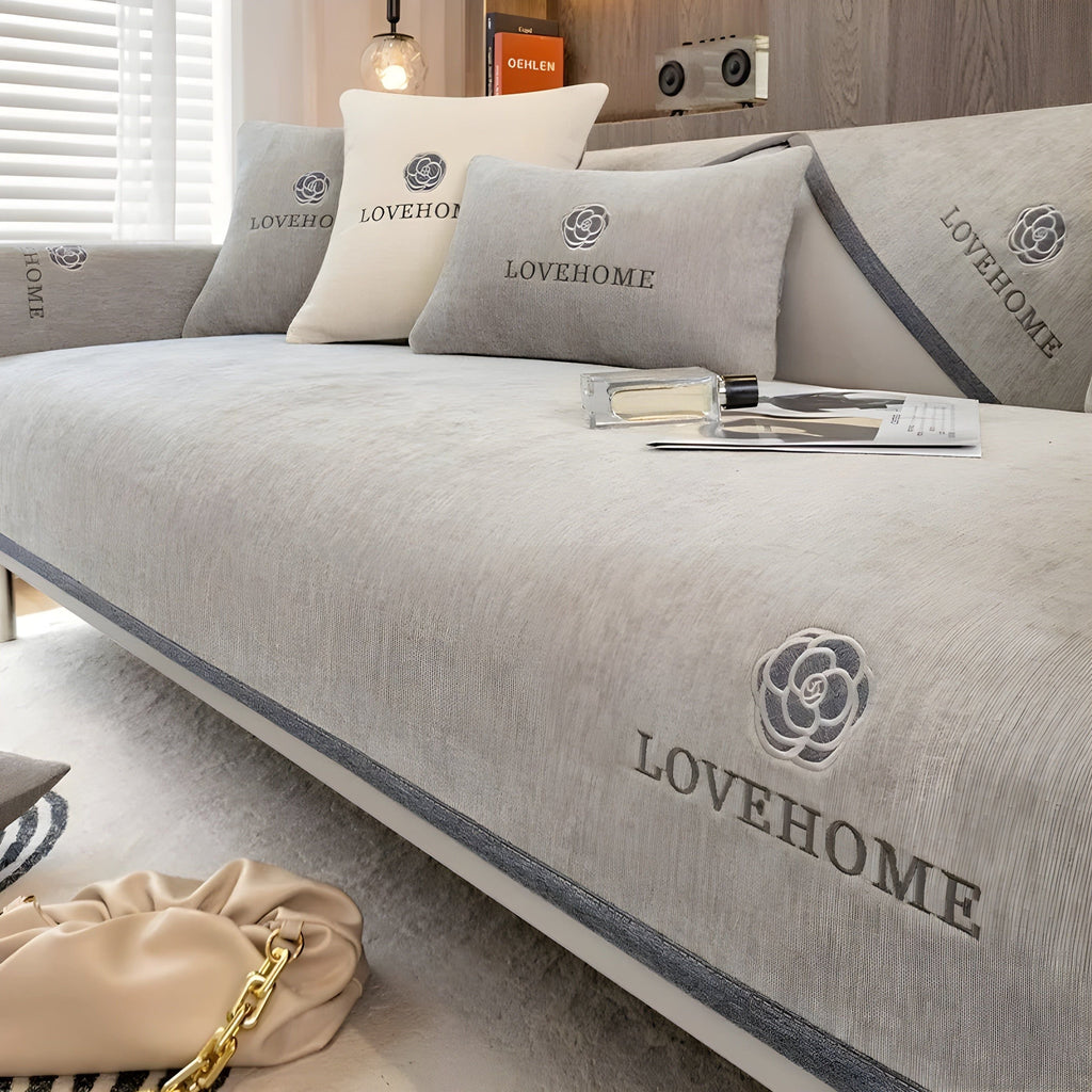 Premium Sofa Cover - Contemporary, Non-Slip Cushion Protector