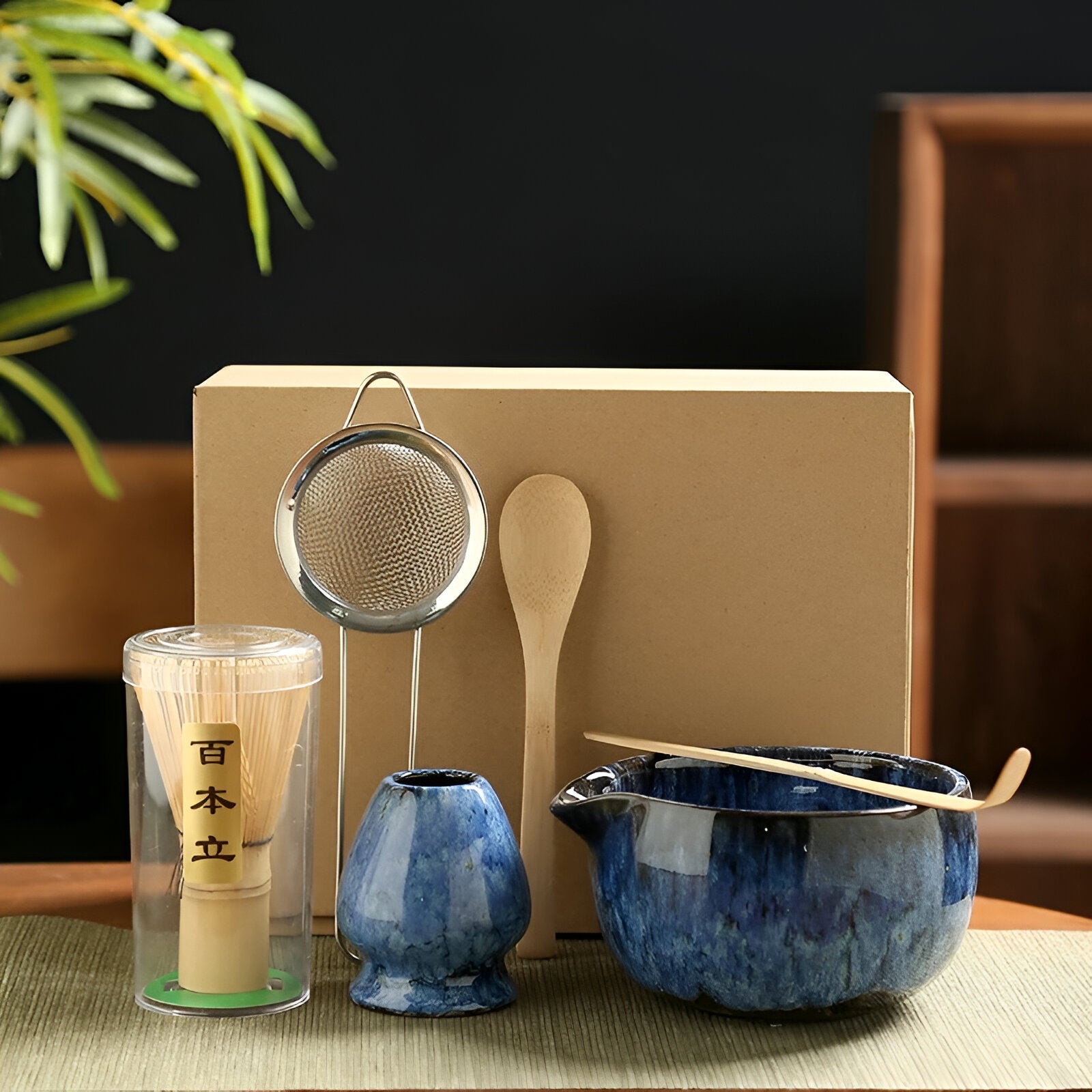 Traditional Matcha Tea Set – 6-Piece Accessory Collection for Authentic Preparation | Premium Quality
