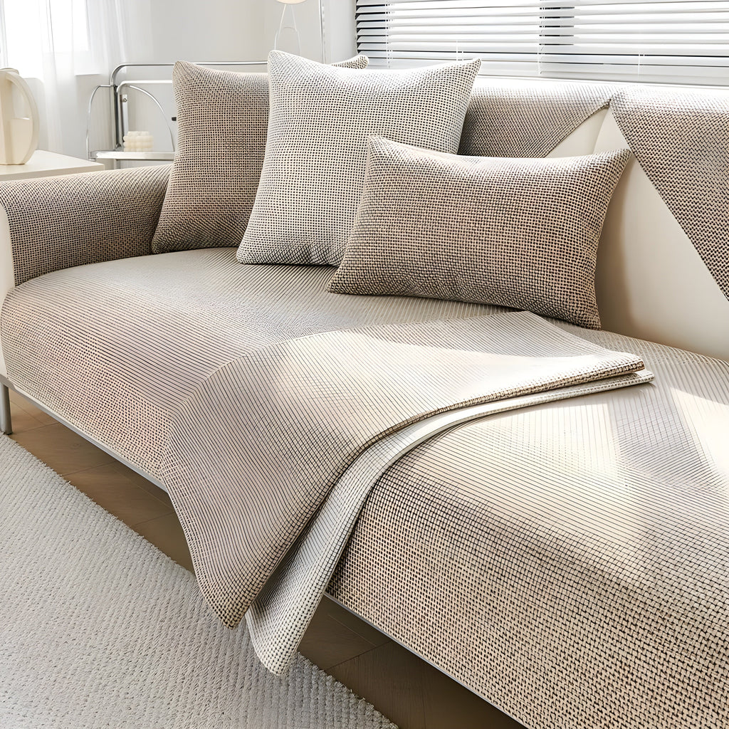 Non-Slip Sofa Cover – Premium Cushion Cover for Year-Round Use