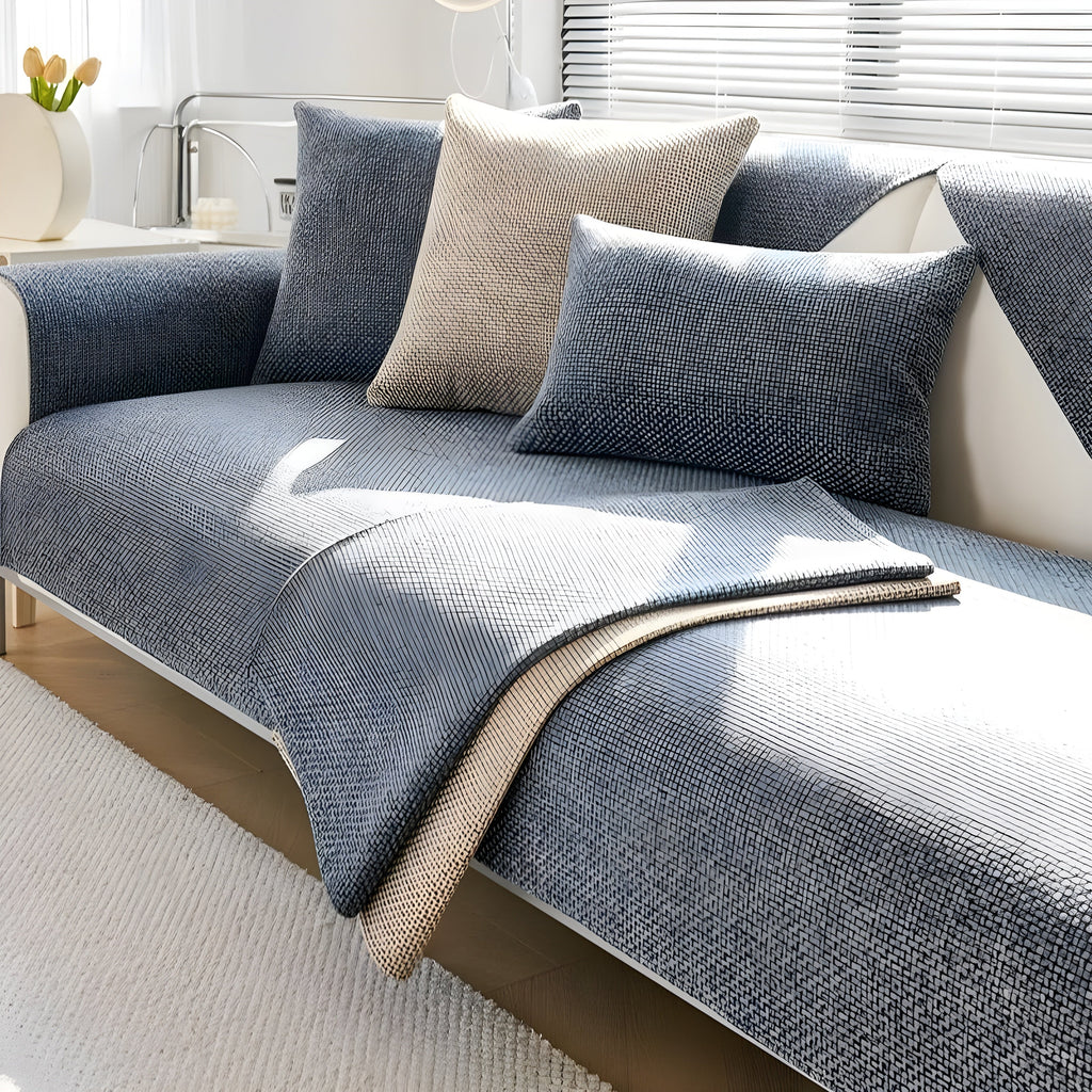 Non-Slip Sofa Cover – Premium Cushion Cover for Year-Round Use