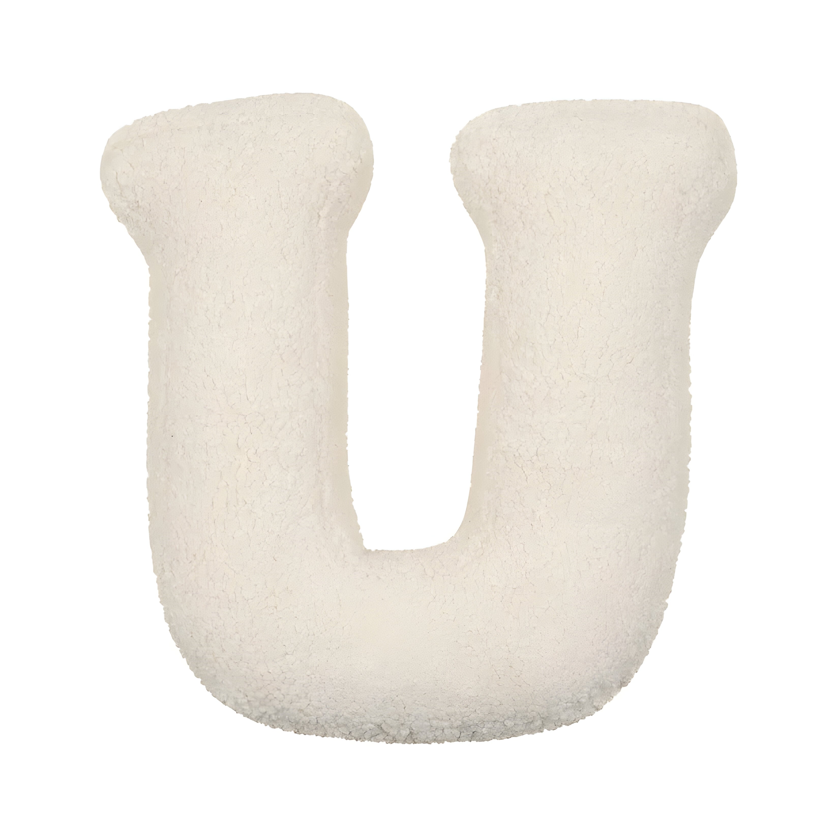 Customizable Plush Letter Cushion - Soft Decorative Accent for Sofa or Kids' Room