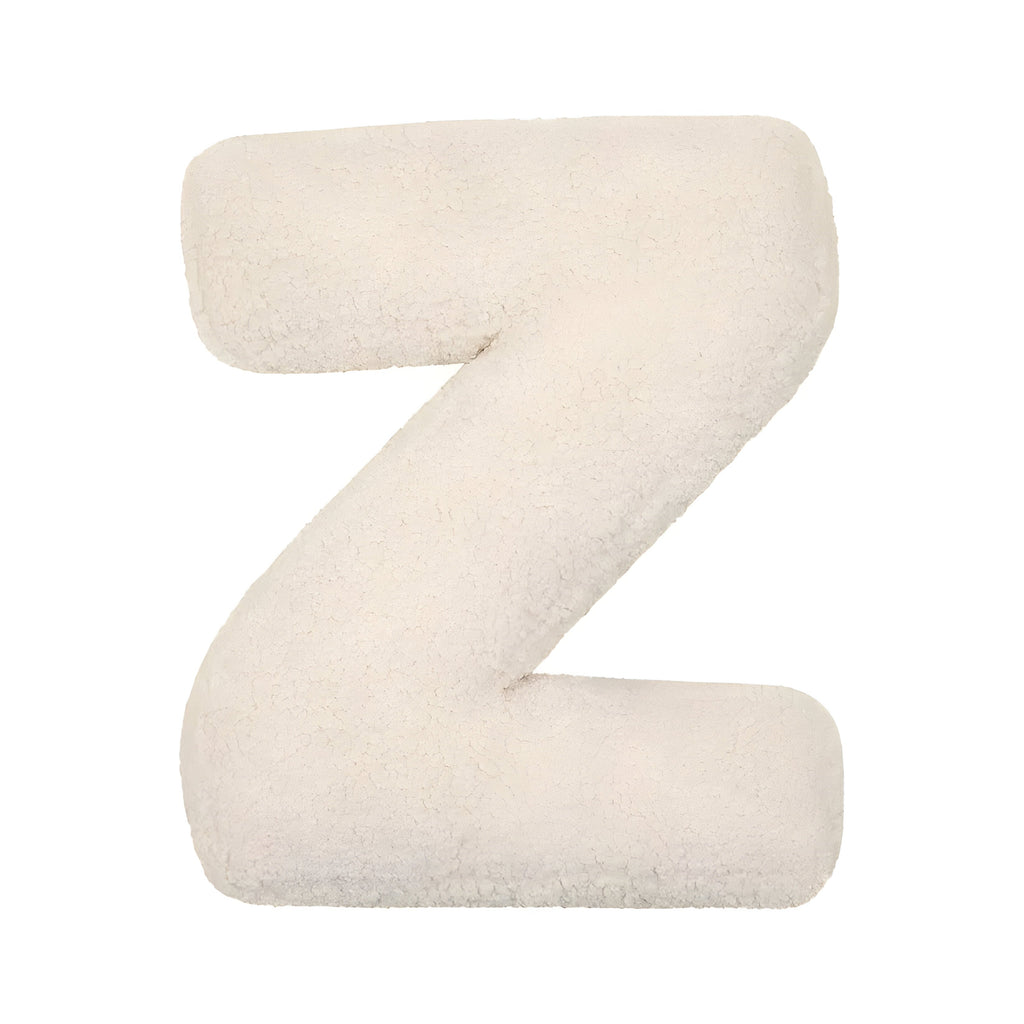 Customizable Plush Letter Cushion - Soft Decorative Accent for Sofa or Kids' Room