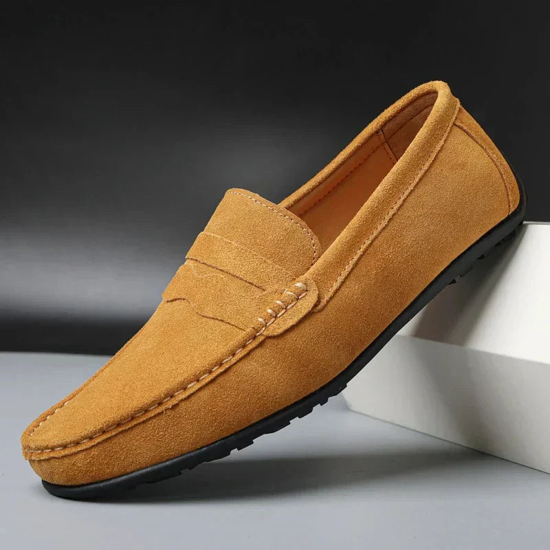 Men's Suede Loafers | One-Step